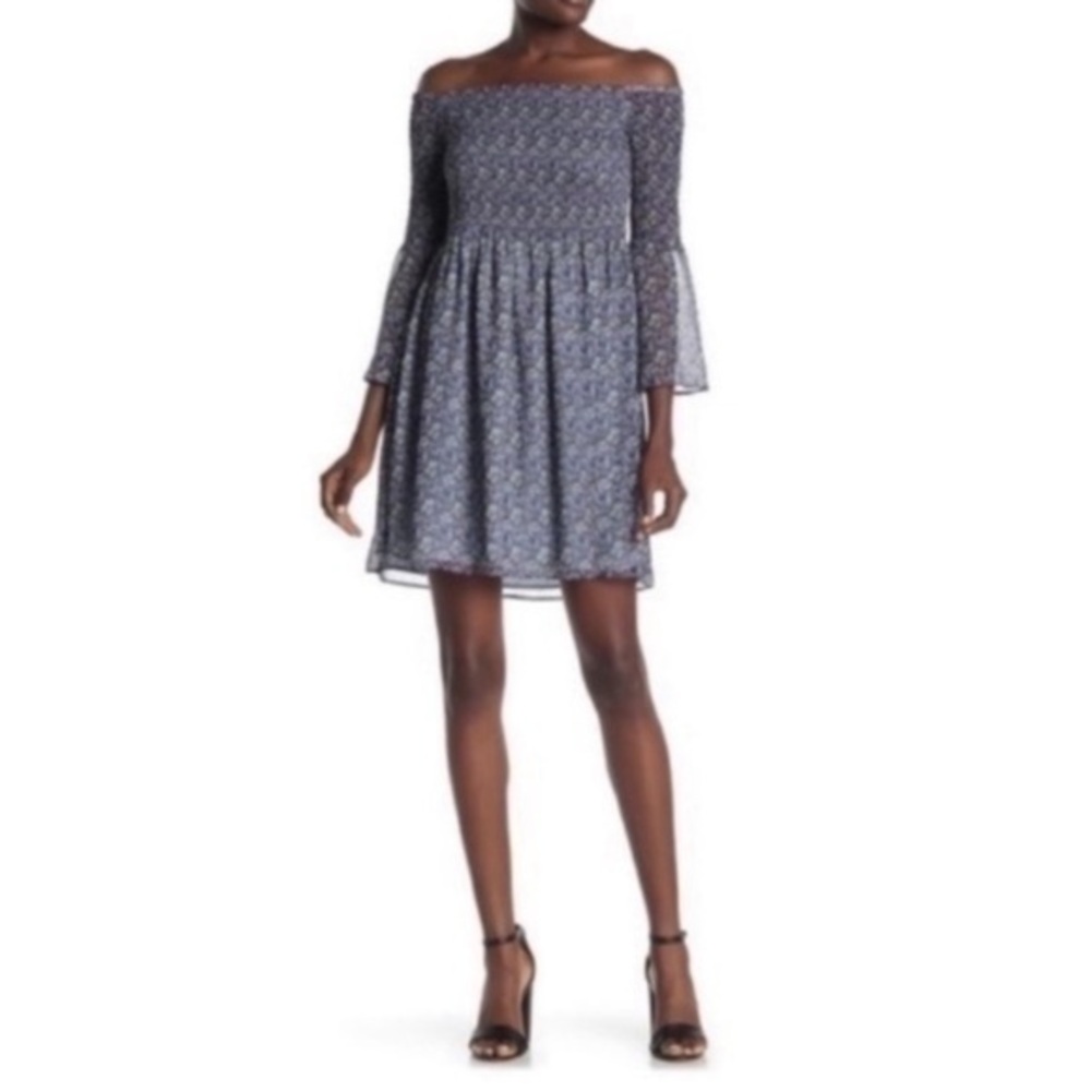 NWT. SAM EDELMAN Ditsy Print Dress